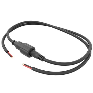 M12 2-pin 5.5 2.1 <span class=keywords><strong>DC</strong></span> nữ bảng điều khiển gắn điện áp thấp 5A điện phổ quát không thấm nước dẫn dây kết nối phổ <span class=keywords><strong>Jack</strong></span> Adapter - Product Image 5
