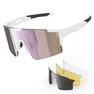 Gafas de Sol Deportivas Personalizadas con Logotipo, de Alta Calidad, con Lentes Intercambiables, Resistentes al Viento, para Béisbol y Ciclismo, Unisex, con Lentes de PC Extraíbles - Product Image 2