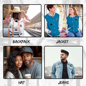 Nuevo parche termoadhesivo bordado con palabras divertidas, diseño de ganso, pato, gato, calavera, dinosaurio, para decoración de ropa, sombreros y bolsos - Product Image 2