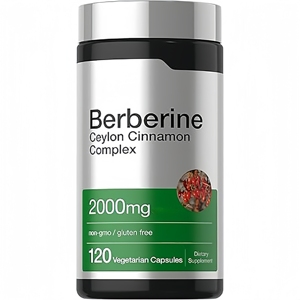 Capsules OEM Complexe de Berbérine et Cannelle de Ceylan Équivalent Sans OGM Sans Gluten Naturel Bien-être Métabolique Adulte Cardiovasculaire - Product Image 1