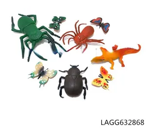 NEU Kunststoff emulational Insekt Kinder Spielzeug Spinnen käfer Insekt