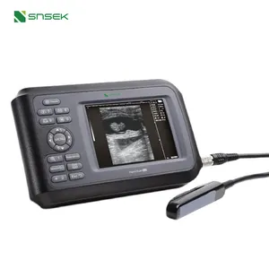 Testeur d'ovulation vétérinaire portable Snsek-HD4 test de grossesse numérique palmier cochon agneau avec sonde rectangulaire numérique U