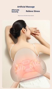 <span class=keywords><strong>Coussin</strong></span> de massage <span class=keywords><strong>chauffant</strong></span> sans fil pour le bas du <span class=keywords><strong>dos</strong></span>, compresse chaude, appareil de massage cervical avec soutien lombaire <span class=keywords><strong>et</strong></span> contrôle de la minuterie - Product Image 6