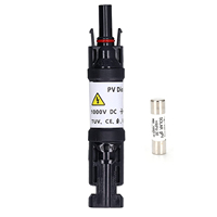 5A 10A 15A 25A 30A connecteur de fusible solaire PV IP68 étanche 1000V porte-fusible pour panneau solaire et onduleur dans un système photovoltaïque