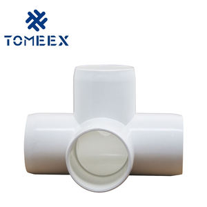 パイプ継手<span class=keywords><strong>PVC</strong></span> <span class=keywords><strong>4</strong></span>ウェイエルボー<span class=keywords><strong>PVC</strong></span> Sch40中国メーカー - Product Image 6