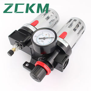 Filtro de Aire Neumático <span class=keywords><strong>AFC</strong></span> <span class=keywords><strong>BFC</strong></span> 2000 para Compresor y Herramientas de Aire con Manómetro y Vaso Lubricador - Product Image 4