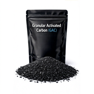 Charbon actif granulaire en poudre de coque de noix de coco (GAC) pour filtration et purification, marque BSJ, vente en gros, 36 mois - Product Image 1