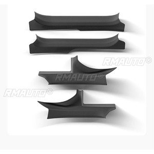 Car Threshold <b>Bar</b> For Xiaomi SU7 Body Kit Car Door Sill Scuff Plate Guard Pedal Protector Cill <b>Carpet</b> Strip Modification Part - Product Image 5