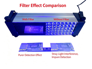 Lámpara UV <span class=keywords><strong>de</strong></span> <span class=keywords><strong>40</strong></span> Vatios para Detección <span class=keywords><strong>de</strong></span> Defectos con Filtro ZWB2, Luz Ultravioleta para Detección <span class=keywords><strong>de</strong></span> Partículas Magnéticas Fluorescentes - Product Image 4