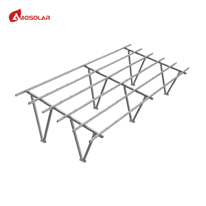 Structure de <span class=keywords><strong>carport</strong></span> <span class=keywords><strong>solaire</strong></span> en <span class=keywords><strong>aluminium</strong></span> avec système de montage au sol pour <span class=keywords><strong>carport</strong></span> - Product Image 4