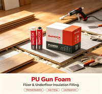 Mousse polyuréthane expansive haute performance PUG850, mousse PU pour pistolet, pour le blocage des trous dans les murs et la calfeutrage des câbles dans la construction
