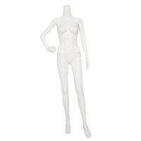 Nouvelle mode féminine prix d'usine réaliste mannequin affichage corps entier debout pose Mannequins en plastique mannequins sans tête