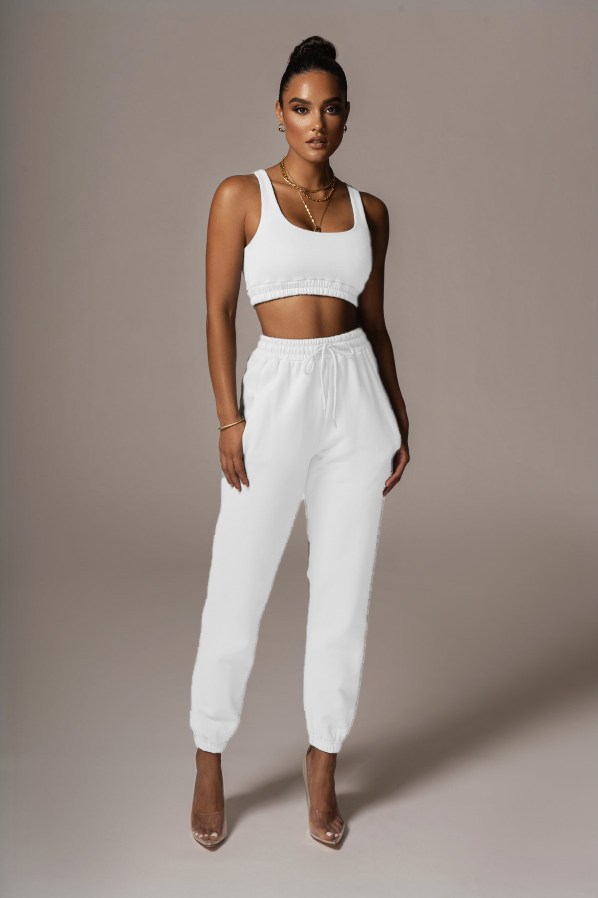 White (french terry )