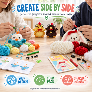 Cadeau d'entreprise haut de gamme : Figurine amigurumi artisanale en crochet pour bureau, idéal pour la reconnaissance des clients et des partenaires, et le branding. - Product Image 5