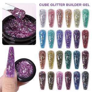 جل تمديد الأظافر بالجملة، لون وردي ناعم، لصالونات الأظافر، جل LED UV للتصميم، غير سام، نباتي، صديق للبيئة - Product Image 2