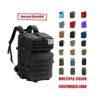 Sac à dos Outdoor 45L Sac à dos Sports Camping Voyage Alpinisme Randonnée Camouflage Tactique Sac à dos Vente en gros