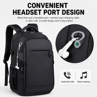 Mochila para Portátil de Gran Capacidad para Negocios, 15 Pulgadas, Duradera, Impermeable, para Estudiantes