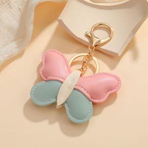 Stylish Faux Leather Butterfly Keychain Cute Purse <b>Bag</b> Charms Wholesale <b>Key</b> <b>Ring</b> Accessories for Women Girls - Product Image 1