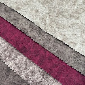 <span class=keywords><strong>Tissu</strong></span> en <span class=keywords><strong>velours</strong></span> imprimé et gaufré Wejoy 100% polyester 300 g/m² pour canapé et chaise - Product Image 4