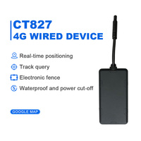 Usine Direct Plug Play Antivol GPS Tracker SOS Alarme pour Voitures Motos Étanche 4G Filaire GSM/WiFi Positionnement 2G 1 An