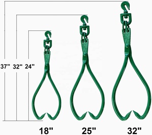 Crochet à griffes en <span class=keywords><strong>bois</strong></span> de 25 pi Pince pivotante pour levage de bûches Pince à <span class=keywords><strong>bois</strong></span>, pince à <span class=keywords><strong>bois</strong></span> pour le débardage - Product Image 3