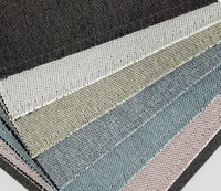 Tissu Oxford sergé 100 % polyester écologique double face, occultant total, largeur 2,8 m, pour rideaux et housses de canapé