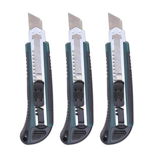 Couteau utilitaire Lanbaolu, lame en acier à haute teneur en carbone de 17 pouces, manche vert, coupe-papier multifonctionnel avec poignée antidérapante - Product Image 2