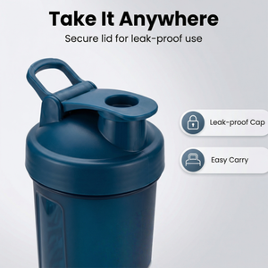 Custom Logo Eco-Friendly Anti-Corrosion <b>Protein</b> Plastic for with Lid and Spider Design for Gym Sports <b>Blender</b> Use - Product Image 2