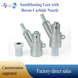 Пескоструйный пистолет с карбидным соплом бора, пескоструйные инструменты для пескоструйной обработки воздуха, Пескоструйный пистолет с 35 мм карбидным соплом бора - Product Image 5