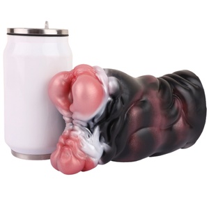 Masturbador Masculino de Doble Canal con Copa de Silicona para Autoestimulación - Product Image 2