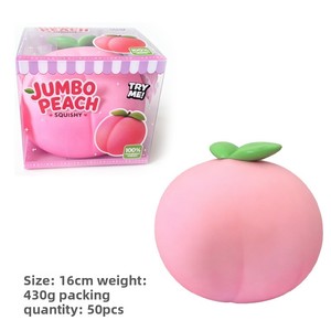 Juguete Antiestrés de Goma Termoplástica con Diseño de Electrocardiograma, Creativo y Aprietable, con Forma de Galletas Tipo Sándwich y Fresas Gigantes - Product Image 3