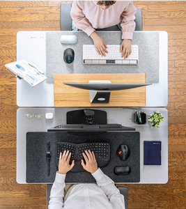 Alfombrilla de ratón de fieltro explosiva, alfombrilla de escritorio antideslizante de gran tamaño para ordenador, oficina, juego, teclado, Protector de muñeca, alfombrilla de escritorio - Product Image 4