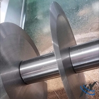 Cuchilla de Corte Circular de 130 mm Marca HY (Acero Inoxidable/Aluminio/Aleación de Hierro Fundido) para Máquinas Convertidoras de Papel y Film