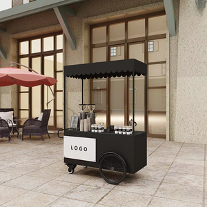 รถเข็นขายอาหารสามล้อเคลื่อนที่สำหรับตลาดกลางคืนร้านกาแฟขนาดเล็ก - Product Image 6