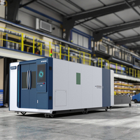 Machine de découpe laser numérique haute vitesse 1,5 kW, type portique, Hiwin AI PLT, précision de positionnement de 0,05 mm, pour matériaux en tôle