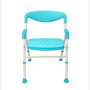 Chaise de douche en alliage d'aluminium rose, design antidérapant pour personnes âgées, adultes enceintes, patients victimes d'AVC, hémiplégie, sécurité dans la salle de bain - Product Image 3