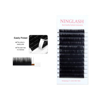 Extensions de cils individuels, pour Salon, maquillage des yeux, noir foncé, indiens, vente en gros, 9 pièces