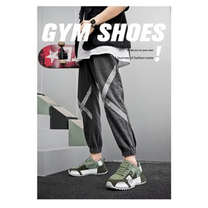 Chaussures décontractées pour hommes, grandes tailles, style sport, tendance, respirantes, en maille, pour le skateboard, vente en gros - Product Image 6