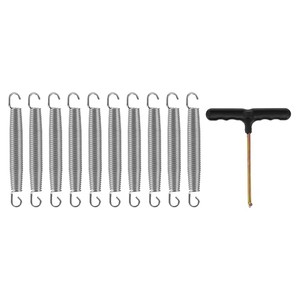 Muelles de Acero Inoxidable para Cama Elástica, Resortes de Tensión para Camas Elásticas de 6 pies/8 pies/10 pies/12 pies/13 pies/14 pies/15 pies/16 pies - Product Image 2