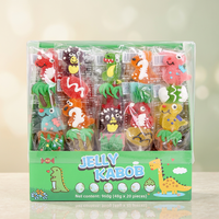 Bonbons gélifiés aux fruits en forme d'animaux de dessin animé pour enfants, collation de printemps pour les fêtes