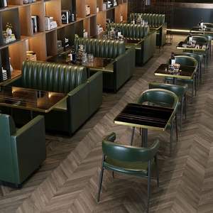 أريكة خفيفة فاخرة بتصميم منحني نصف دائري مقطعي أريكة ملهى ليلي بار النادي الليلي - Product Image 3