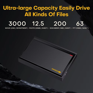Kodak KODAK P190 2.5 Inch Portable External HDD USB3.0 5Gbps 5400 RPM 1TB New PS4 Desktop Computer Expansion - Product Image 6