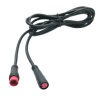 Kabel Ekstensi E-Bike Julet 2Pin Male to Female, Konektor Pigtail 2Pin Tahan Air IP65 untuk Suku Cadang Skuter Listrik