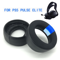 Coussinets de remplacement pour casque de refroidissement-Gel pour Sony PlayStation 5 PS5 Pulse Elite Headset Oreillettes Cache-oreilles Oreillettes