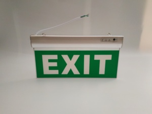 Señal de salida colgante, suministros eléctricos, CE ROHS, acrílico, led, luz de emergencia - Product Image 4