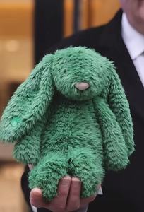 Nuevo Producto Transfronterizo Jc Ireland Limited Shy Emerald Green <span class=keywords><strong>Bonny</strong></span> Rabbit Clover, Juguete de Peluche de Algodón PP Súper Suave de 31-50 cm para Bebés - Product Image 6