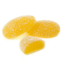 Bonbons gélifiés à la saveur de citron vert et de gingembre en gros d'usine