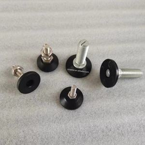 בסיס ניילון טהור m8 m10 בורג קבוע אור החובה מתכווננת רגליים pp/pa ריהוט lleveler מתכת עבור בתי חולים - Product Image 4