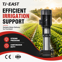 Kontrol Frekuensi VDF Pompa Air Vertikal Multistage Tekanan Tinggi Otomatis SS 304