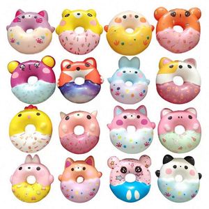 Jouets Squishies en PU à Remontée Lente en Forme d'Animaux Mignons Kawaii pour Remplissage de Sacs Cadeaux d'Anniversaire - Product Image 4